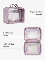 Medium Clear Cosmetics Case
